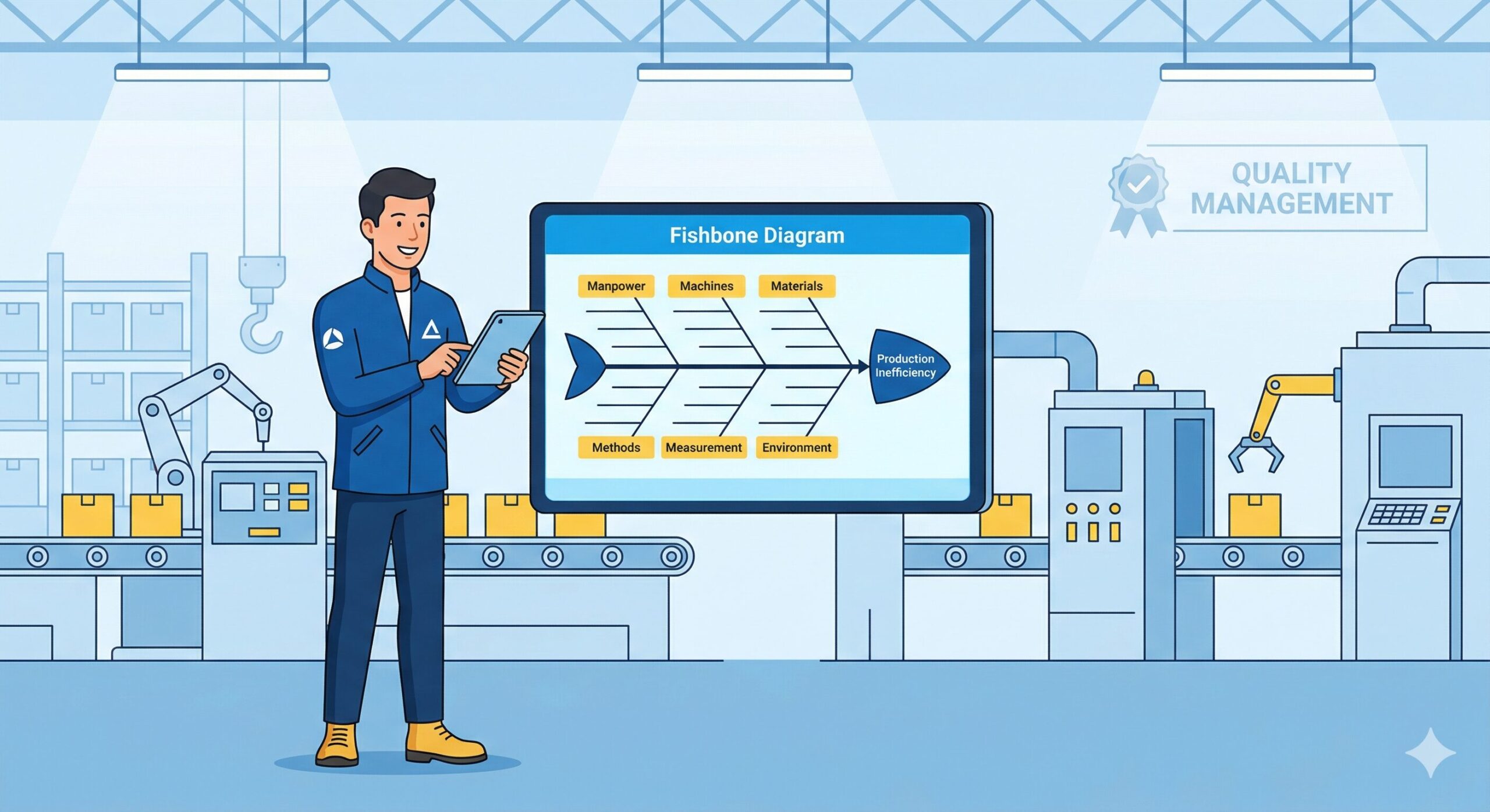 特性要因図（魚の骨）の基礎から4M・時系列の書き方までを解説